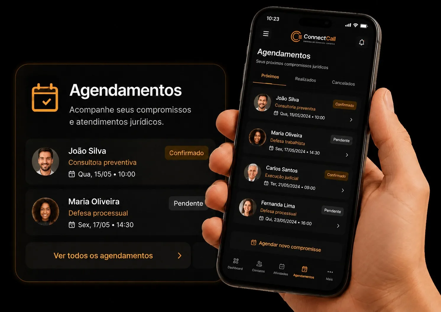 Agendamentos ConnectCall